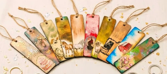 Wooden bookmarks – Small works of art with a soul
