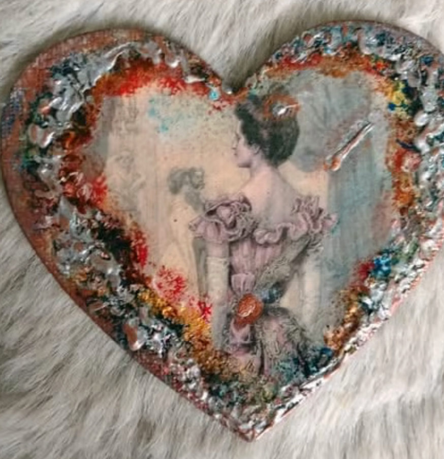 Unique Mix Media Magnets – Little Art for Your Refrigerator