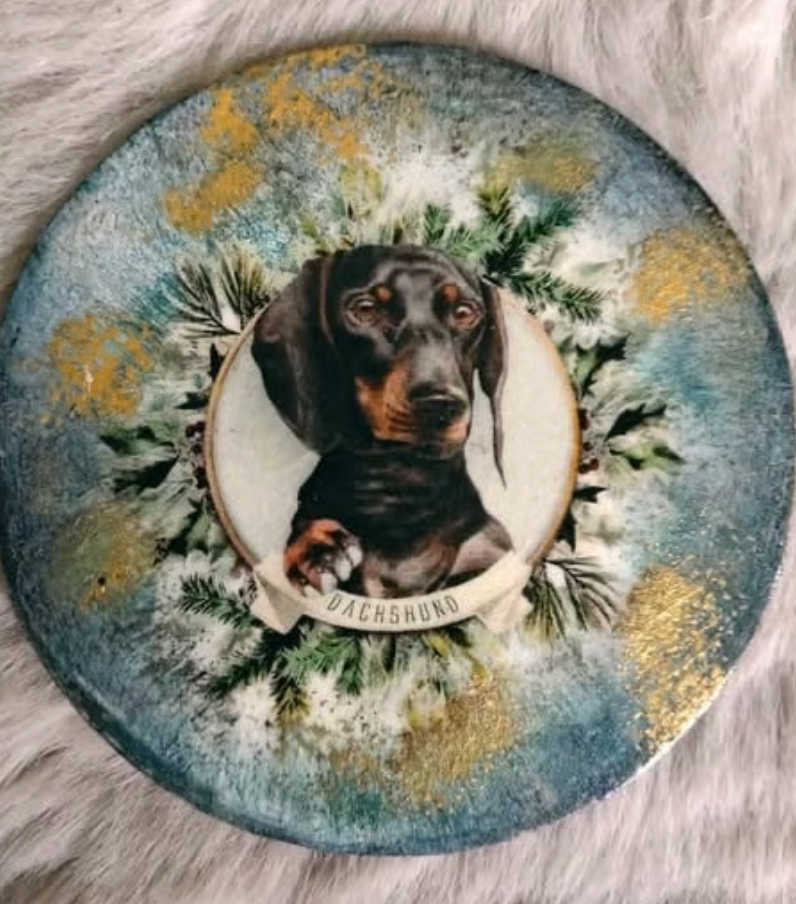 Unique Mix Media Magnets – Little Art for Your Refrigerator