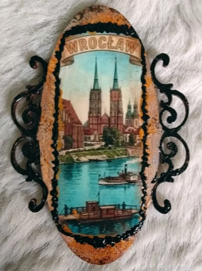 Unique Mix Media Magnets – Little Art for Your Refrigerator