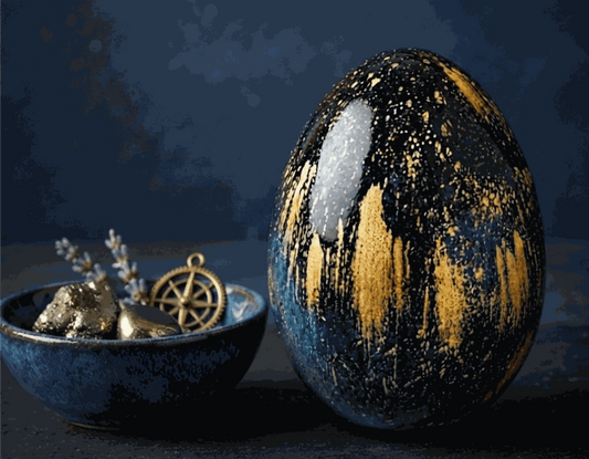Jajka artystyczne styl Fabergé – całoroczna nietypowa ozdoba